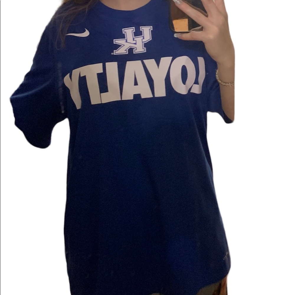 Nike Dri-Fit Blue UK T-Shirt